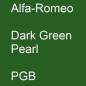 Preview: Alfa-Romeo, Dark Green Pearl, PGB.